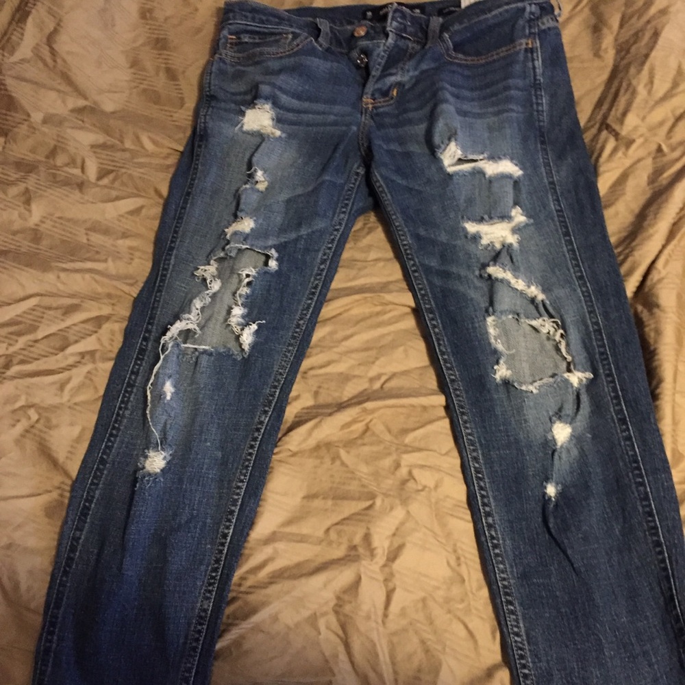 Hollister Low Rise Boyfriend Jeans